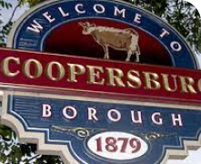 coopersburg welcome sign