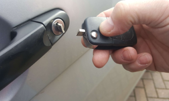 car key broken off in lock