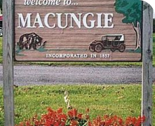 macungie pa welcome sign