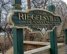 reigelsville pa welcome sign