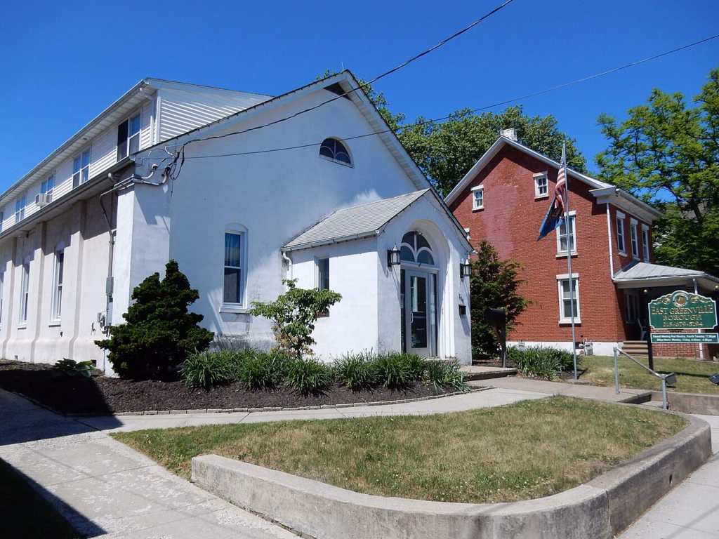 Borough hall in East Greenville, Pennsylvania