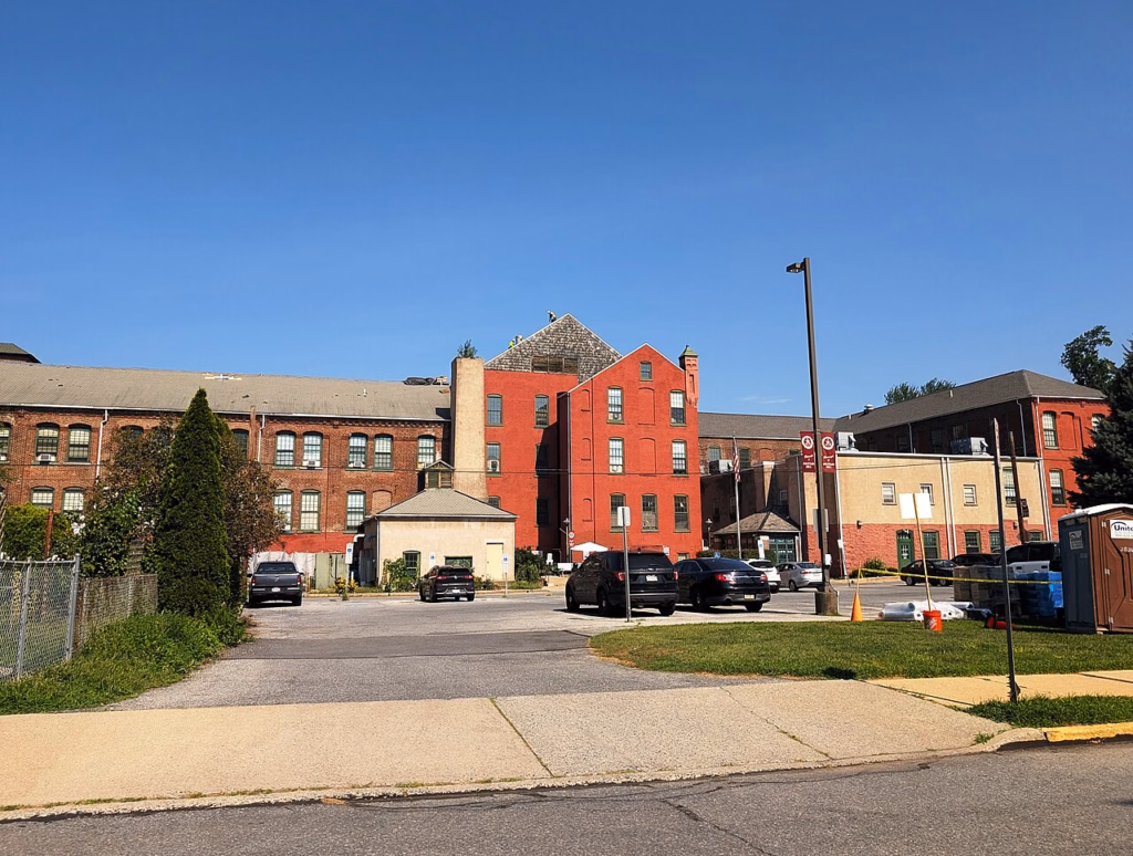 Municipal building in Fountain Hill, Pennsylvania