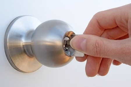 How to Fix a Sticky Door Lock with a Pencil