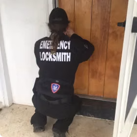 locksmith picking lock