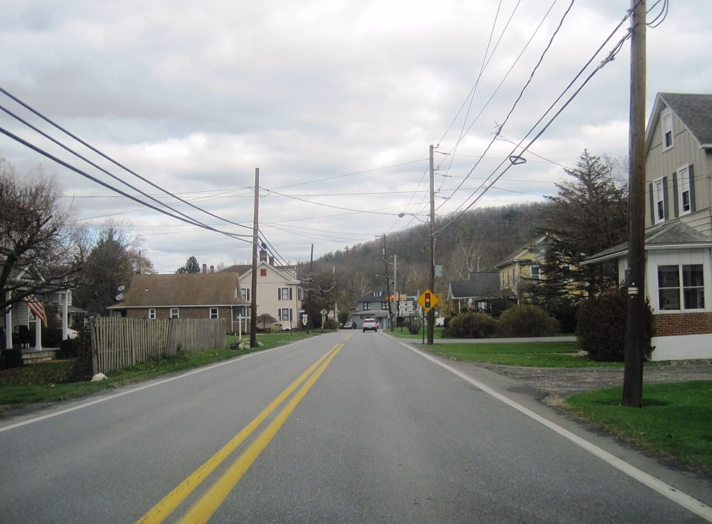 Martins Creek, Pennsylvania village, Nov. 2022