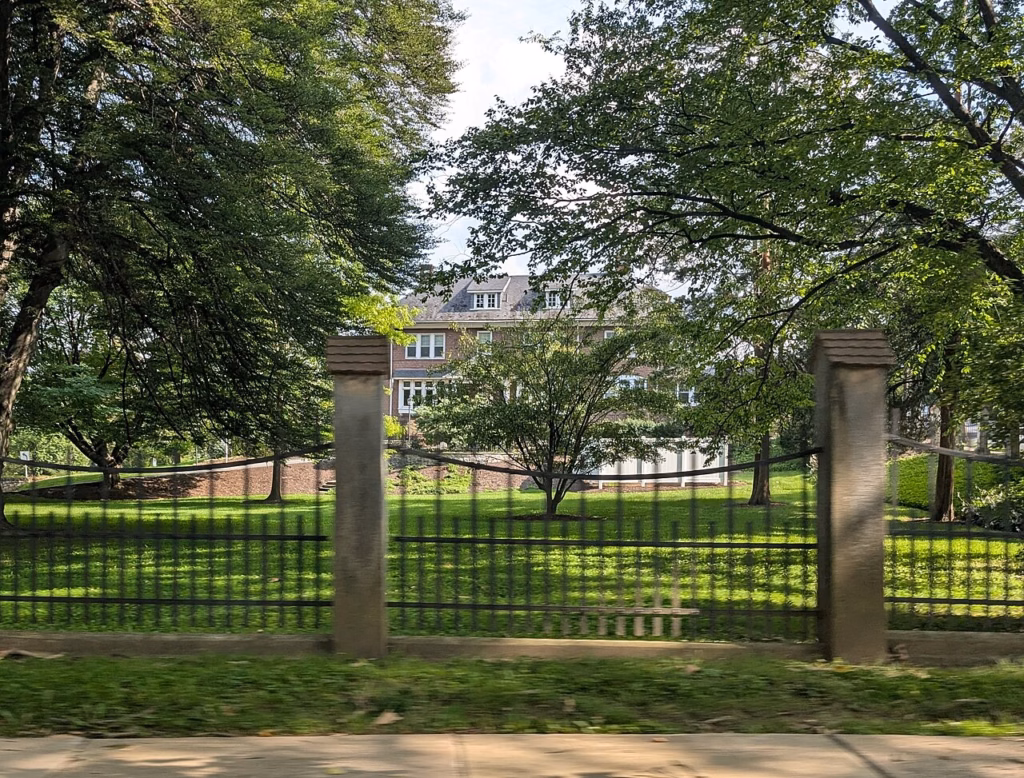 Borough Hall grounds in Wyomissing, Pennsylvania